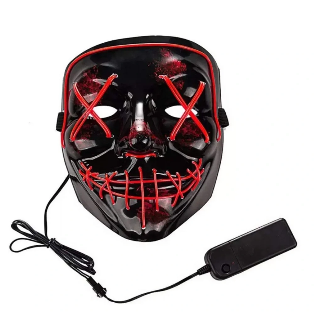 Halloween Scary Mask LED Light Up Mask LED Mask new